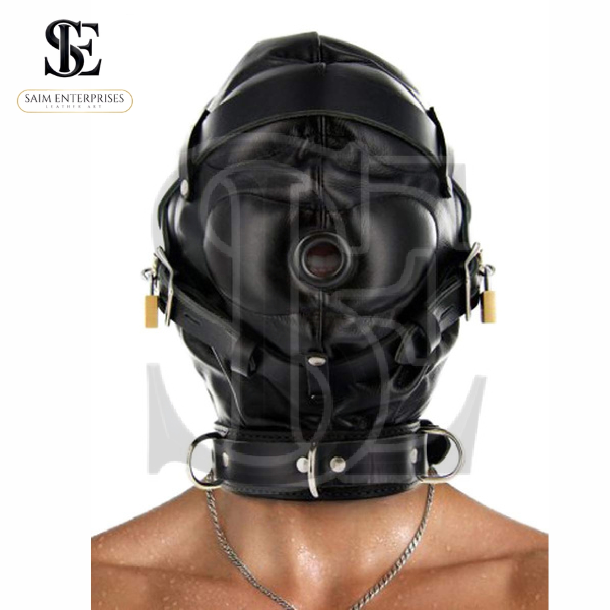 Leather Sensory Full Coverage Hood