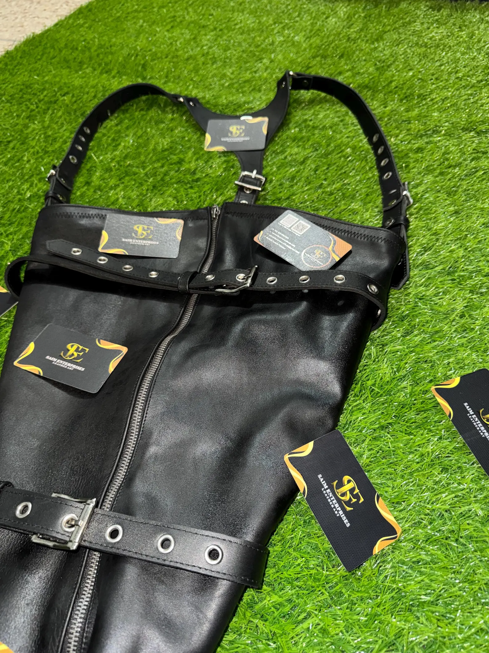 Bespoke Artisan Genuine Leather Arm Binder - Image 7