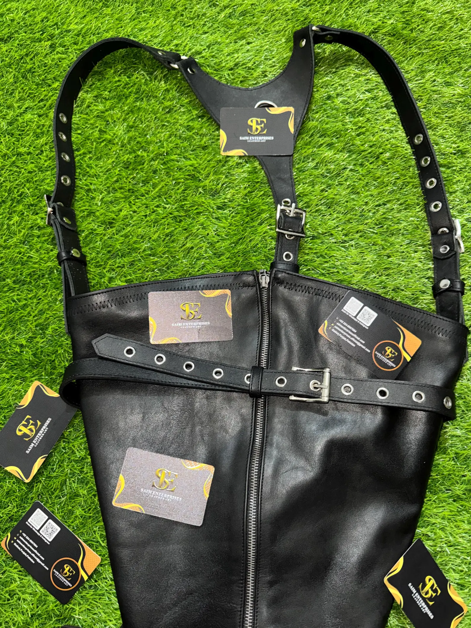 Bespoke Artisan Genuine Leather Arm Binder - Image 6