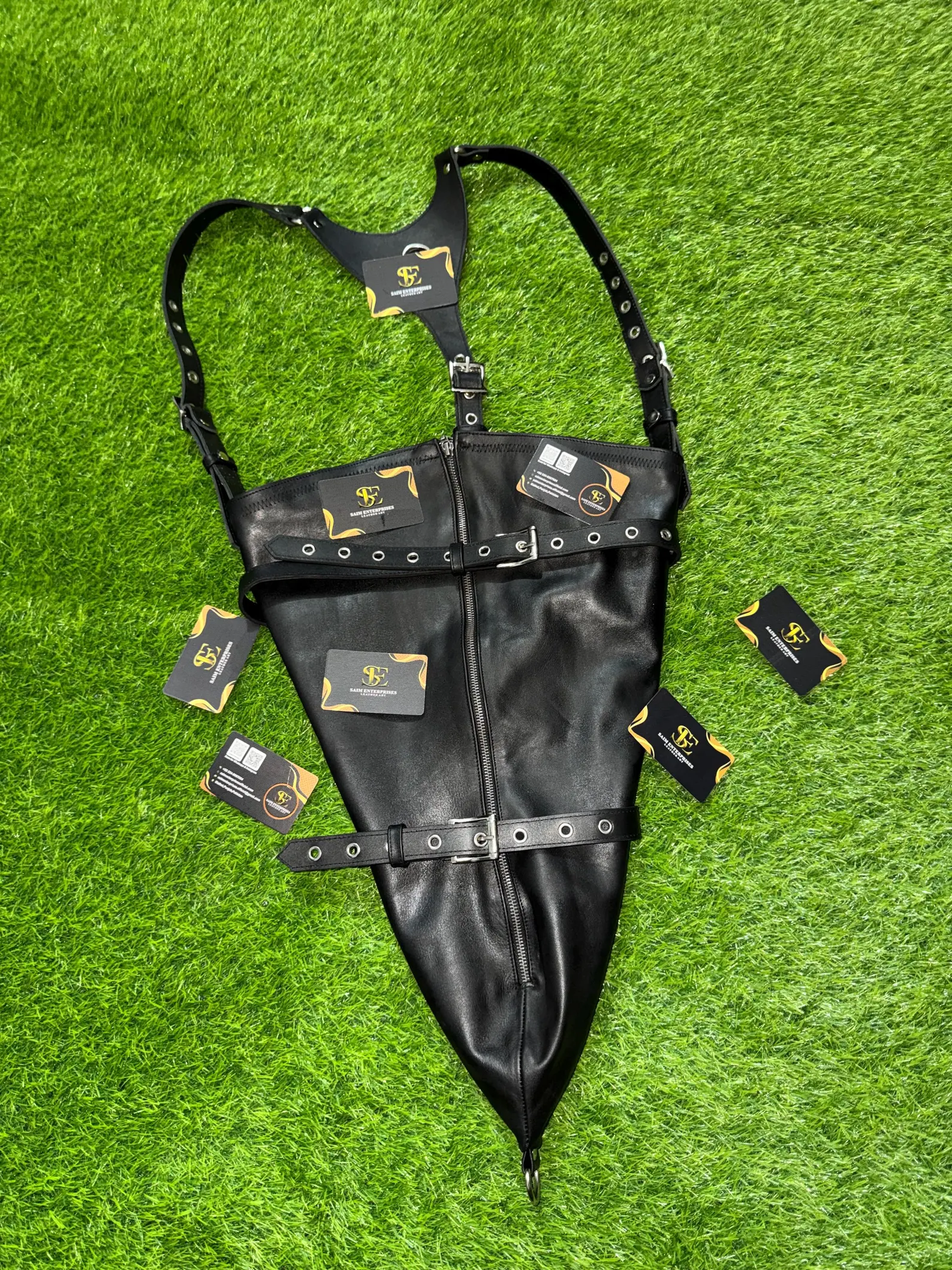 Bespoke Artisan Genuine Leather Arm Binder